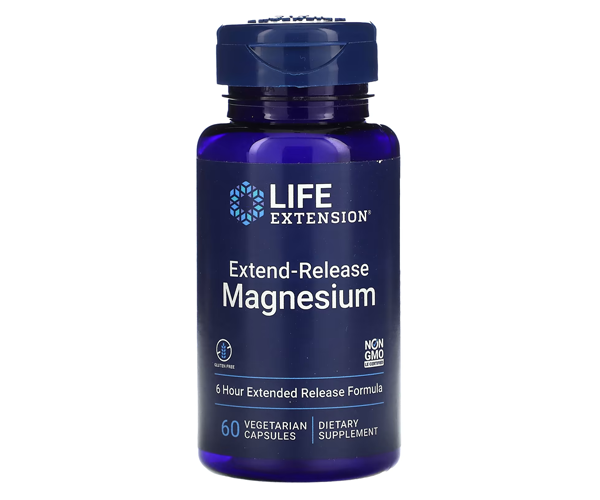 Магній тривалого виділення Life Extension (Magnesium extend release) 250 мг 30 капсул