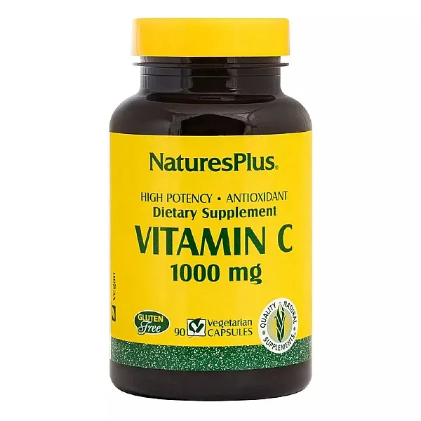 Вітамін С Natures Plus  (Vitamin C) 1000 мг 90 капсул