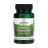 Органическая спирулина и астаксантин Swanson (Spirulina&Astaxanthin) 120 таблеток