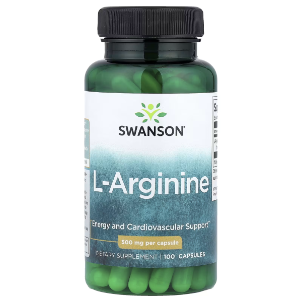 Л-Аргинин Swanson (L-arginine) 500 мг 
