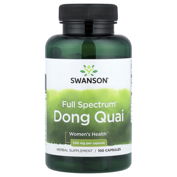 Дудник китайський Swanson (Dong Quai) 530 мг 100 капсул