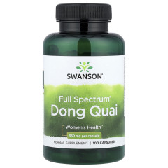 Дудник китайський Swanson (Dong Quai) 530 мг 100 капсул