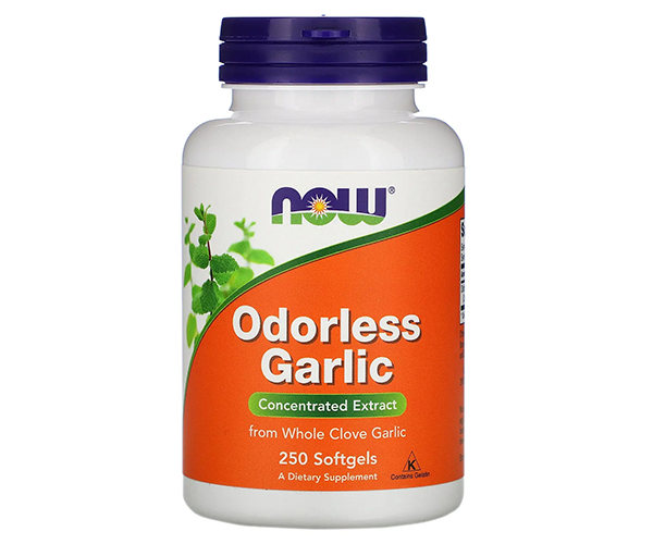 Часник NOW Foods (Odorless Garlic) 