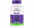 Биотин Natrol (Biotin) 5000 мкг вкус клубники