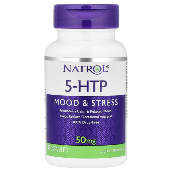 5-гидрокситриптофан Natrol (5-HTP) 50 мг 