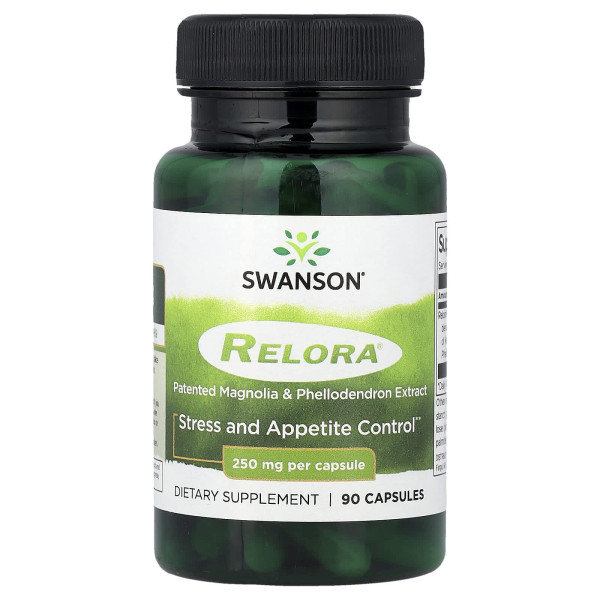 Релора Swanson (Relora) 250 мг 90 капсул