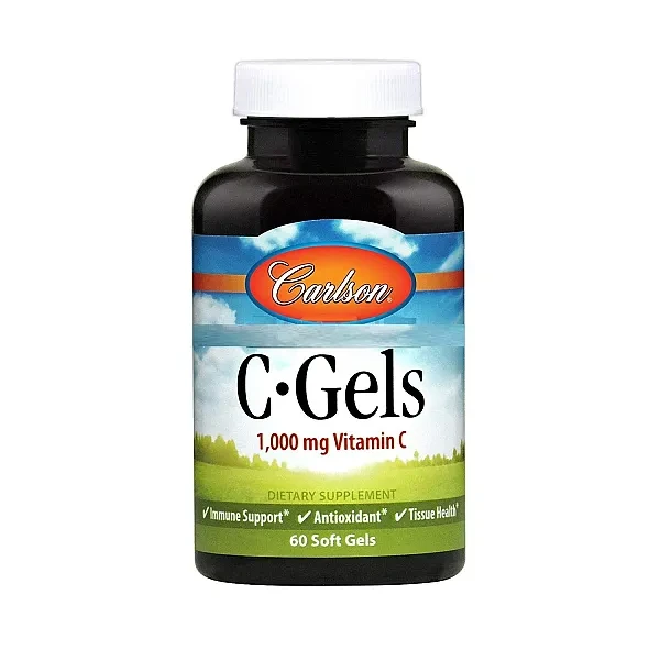 Витамин C Carlson Labs (C-Gel) 1000 мг 60 капсул