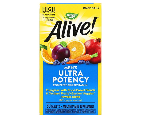 Мультивитамины для мужчин Nature's Way (Alive! Men's multi-vitamin)