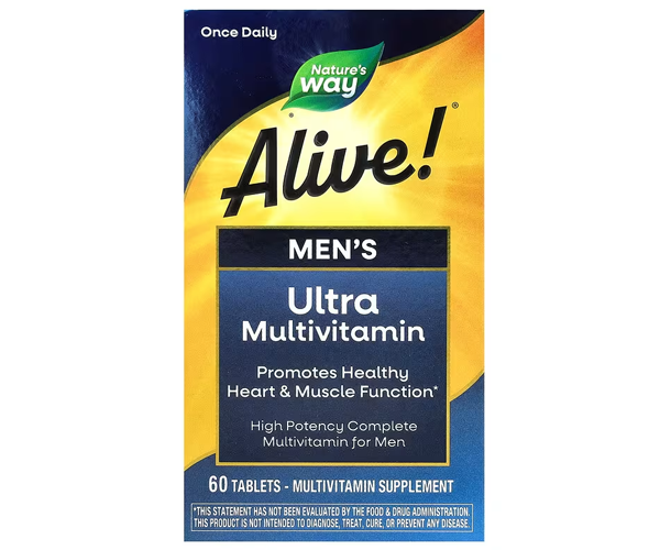 Мультивитамины для мужчин Nature's Way (Alive! Men's multi-vitamin)
