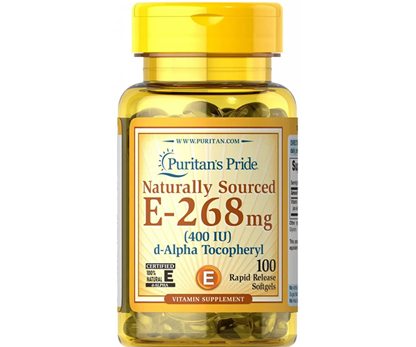 Натуральний вітамін E Puritan's Pride (Vitamin E) 400 МО 100 капсул