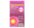 Витамин B12 Natural Factors (Methylcobalamin B12) 5000 мкг 60 жевательных таблеток