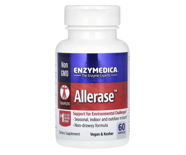 Комплекс от аллергии Enzymedica (Allerase) 60 капсул