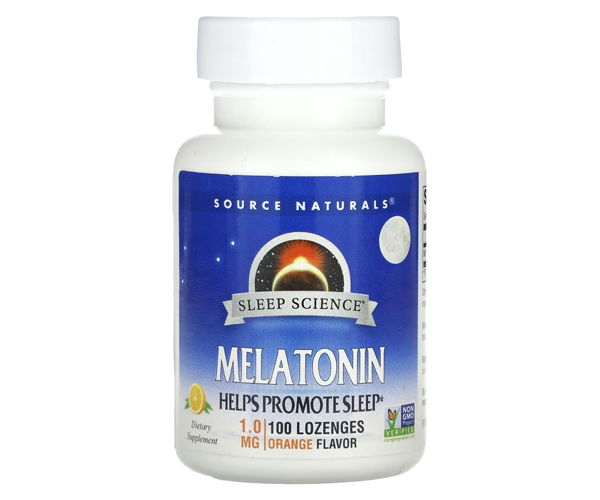 Мелатонін захист сну (Melatonin) зі смаком апельсина 1 мг 