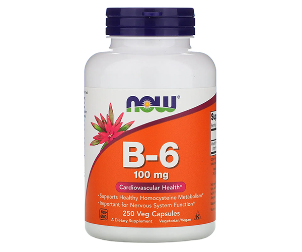 Витамин В6 NOW Foods (Vitamin B6) 100 мг 
