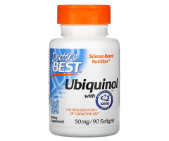Коензим Q10 Doctor's Best (Ubiquinol with Kaneka) 50 мг 90 капсул