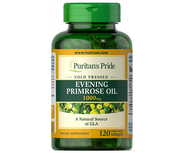 Олія вечірньої примули Puritan's Pride (Evening primrose oil) 1000 мг 120 капсул