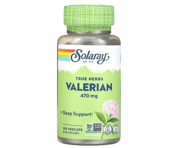 Валеріана Solaray  (Valerian) 470 мг 100 капсул