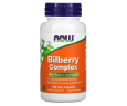 Черника NOW Foods (Bilberry) 80 мг 100 капсул