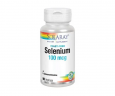 Селен без дрожжей Solaray (Selenium) 100 мкг 90 капсул