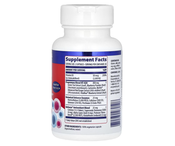 Ферменти для мозку Enzymedica (Stem XCell) 60 капсул
