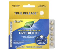 Пробиотики Nature's Way (Primadophilus Reuteri Pearls) 1 млрд 30 капсул