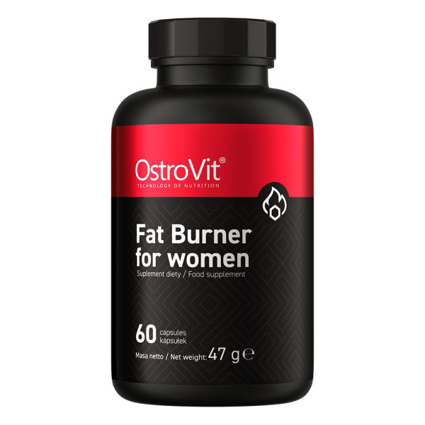Жироспалювач для жінок Ostrovit (Fat Burner for Women) 60 капсул