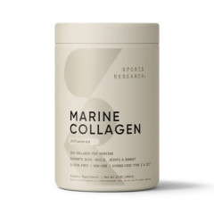 Морські пептиди колагену Sports Research (Marine Collagen Peptides) 340 г