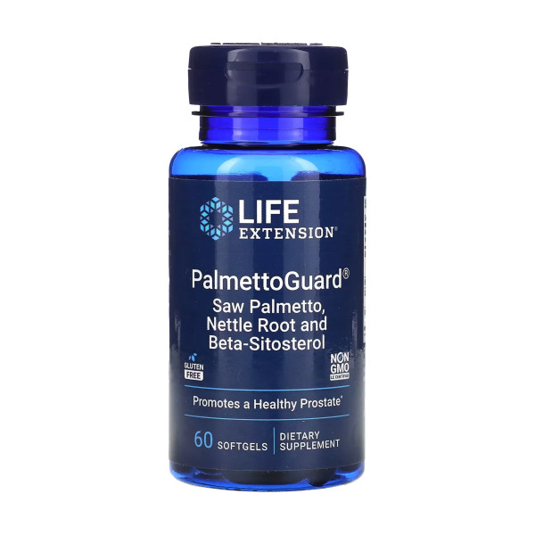 Сереноя с бета-ситостеролом Life Extension (PalmettoGuard) 60 капсул