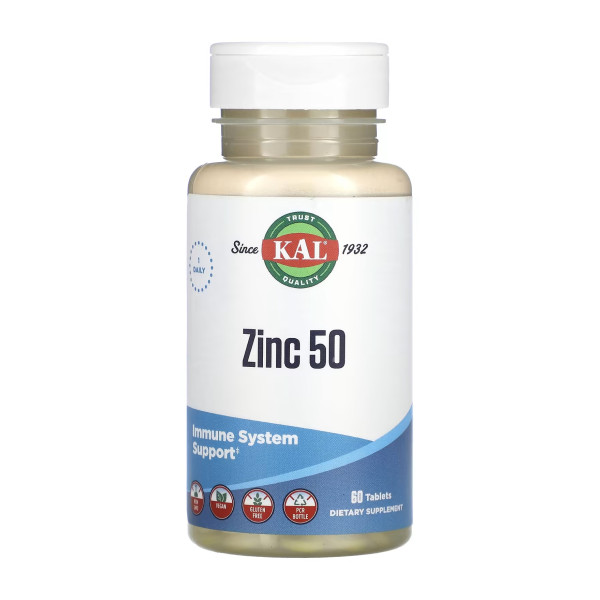 Цинк KAL 50мг (Zinc 50mg)