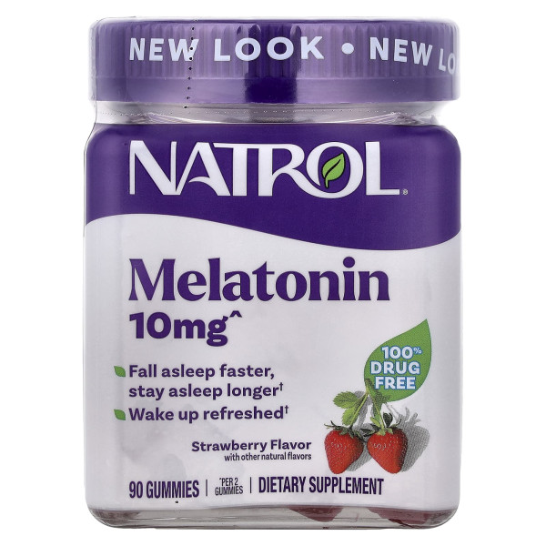 Мелатонін Natrol  (Melatonin)  зі смаком полуниці