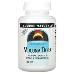 Мукуна пекуча Source Naturals (Mucuna Dopa) 60 капсул