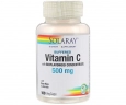 Витамин C с концентратом биофлавоноидов Solaray (Buffered Vitamin C with Bioflavonoid Concentrate) 500 мг/100 мг 