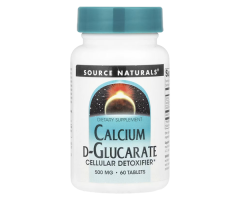 Кальцію D-глюкарат Source Naturals (Calcium D-Glucarate) 500 мг