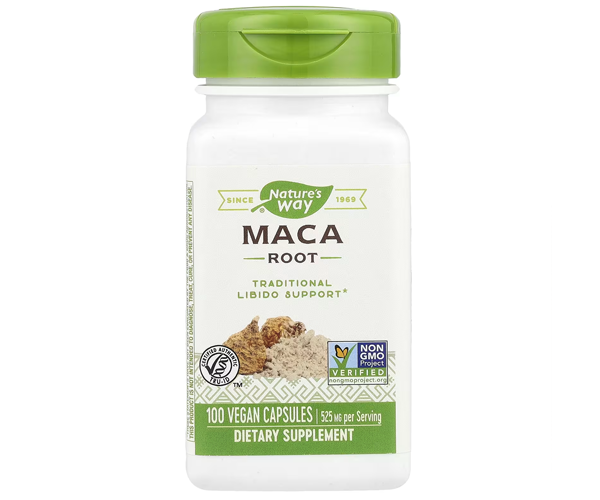 Корінь маки Nature's Way  (Maca Root) 525 мг 100 капсул