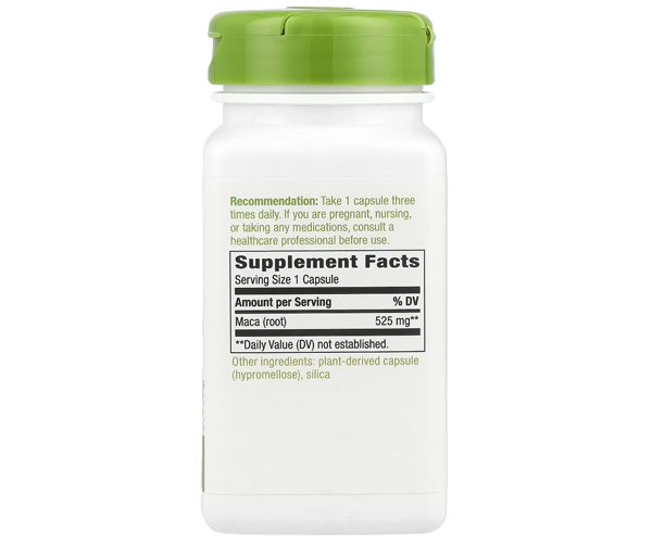Корінь маки Nature's Way  (Maca Root) 525 мг 100 капсул