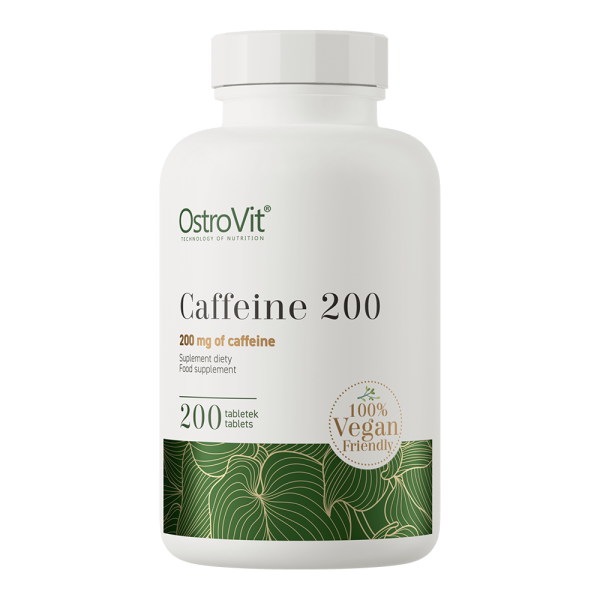 Кофеїн Ostrovit (Caffeine) 200 мг 200 таблеток