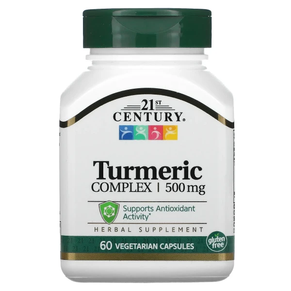Куркума 21st Century (Turmeric Complex) 500 мг 60 капсул