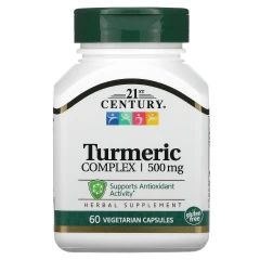 Куркума 21st Century (Turmeric Complex) 500 мг 60 капсул