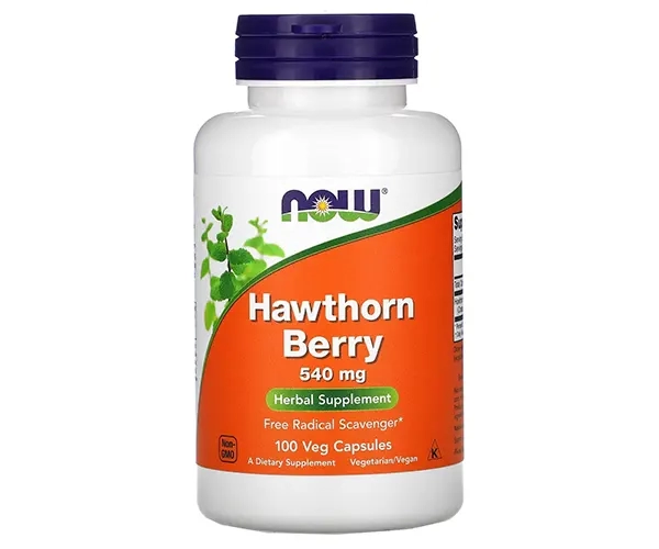 Глід NOW Foods (Hawthorn Berry) 540 мг 100 капсул