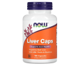 Поддержка печени NOW Foods (Liver Caps) 100 капсул