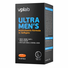 Вітаміни для чоловіків Vplab's VPLab (Ultra Men's Multivitamin) 90 капсул