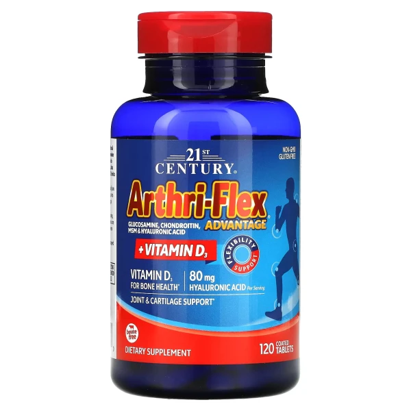 Комплекс 21st Century (Arthri-Flex Advantage + Vitamin D3) 120 таблеток
