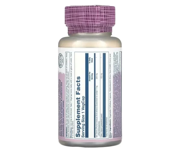 Экстракт вишни и семян сельдерея Solaray (Tart Cherry Celery Seed) 620 мг 60 капсул