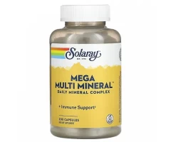 Мультимінеральний комплекс Solaray  (Mega Multi Mineral) 200 капсул