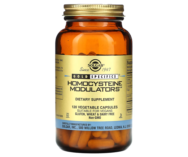 Модулятор гомоцистеїну Solgar  (Homocysteine Modulators) 120 капсул