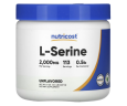 L-серин у порошку Nutricost без добавок 227 г