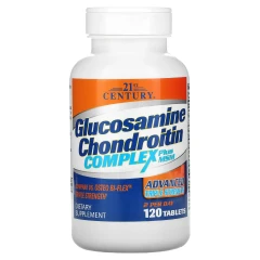 Комплекс глюкозамина и хондроитина с метилсульфонилметаном 21st Century (Glucosamine Chondroitin Complex) 120 таблеток