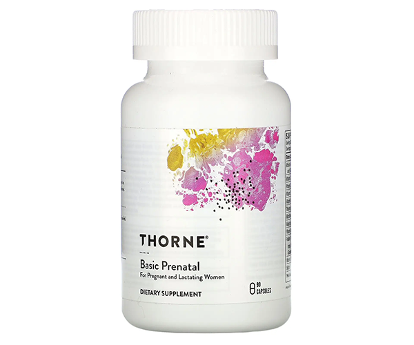 Мультивитамины для беременных Thorne Research (Basic Prenatal) 90 капсул