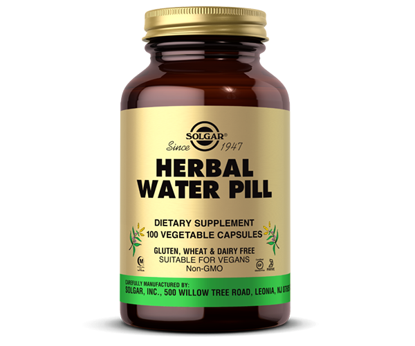 Мочегонное средство Solgar (Herbal Water Pill) 100 капсул