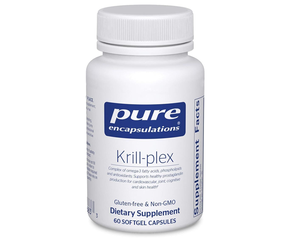Омега-3 жирные кислоты, фосфолипиды и антиоксиданты Pure Encapsulations (Krill-plex) 60 капсул